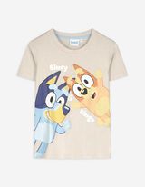 T-Shirt - Bluey - beige