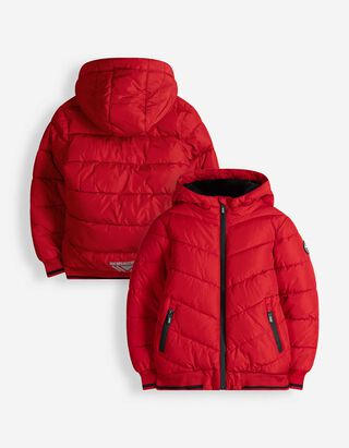 Veste matelass&eacute;e - D&eacute;perlant - Rouge