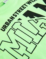 Marškinėliai - Su paveikslėliais - sviesiai zalias