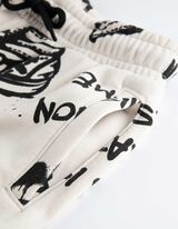 Joggingbroek - Relaxed fit - beige