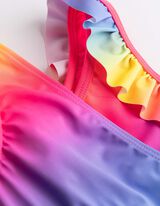 Set aus Bikinitop und Bikinislip - Farbnuancen - Pink