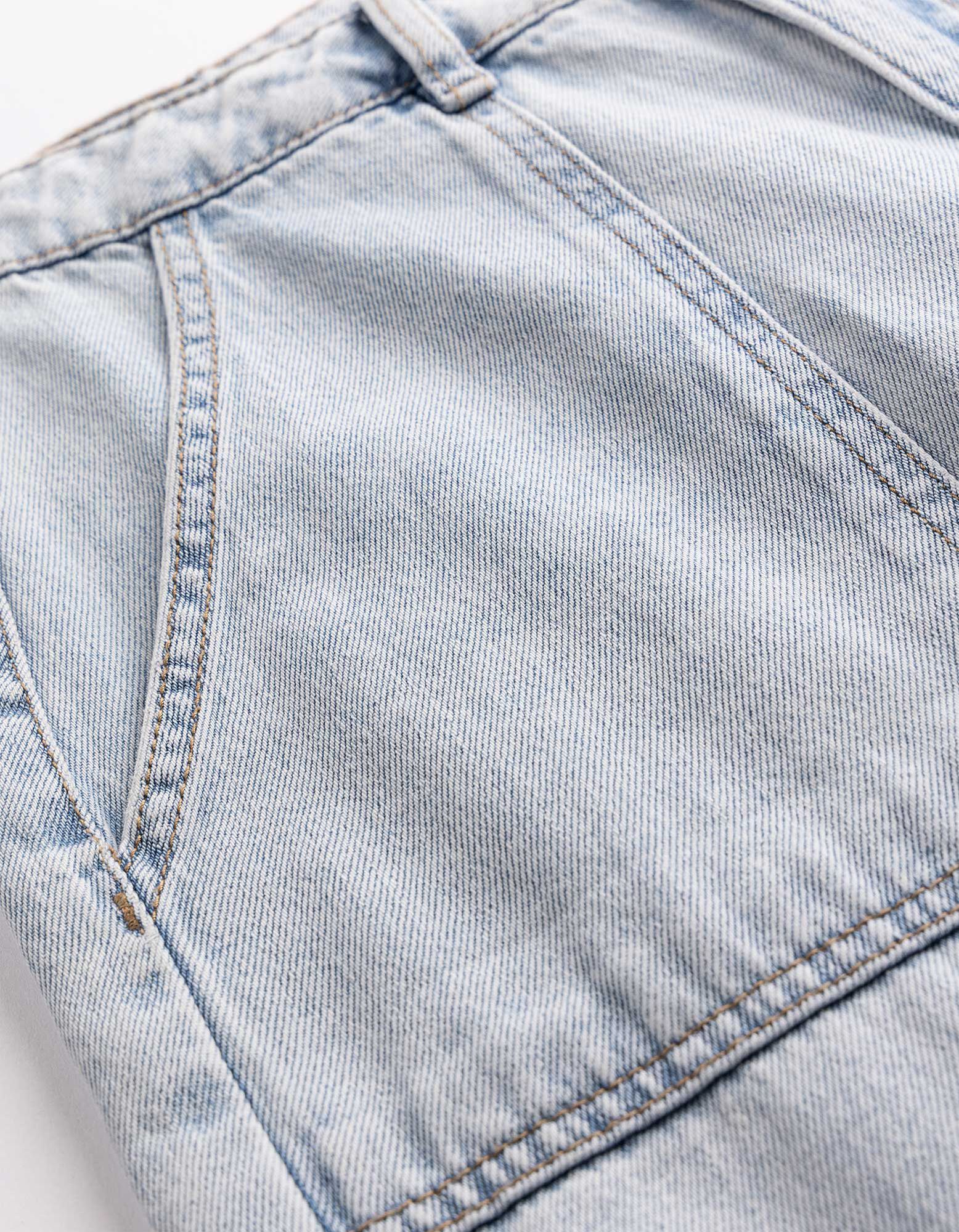 Jeans - Barrel Fit - Hellblau
