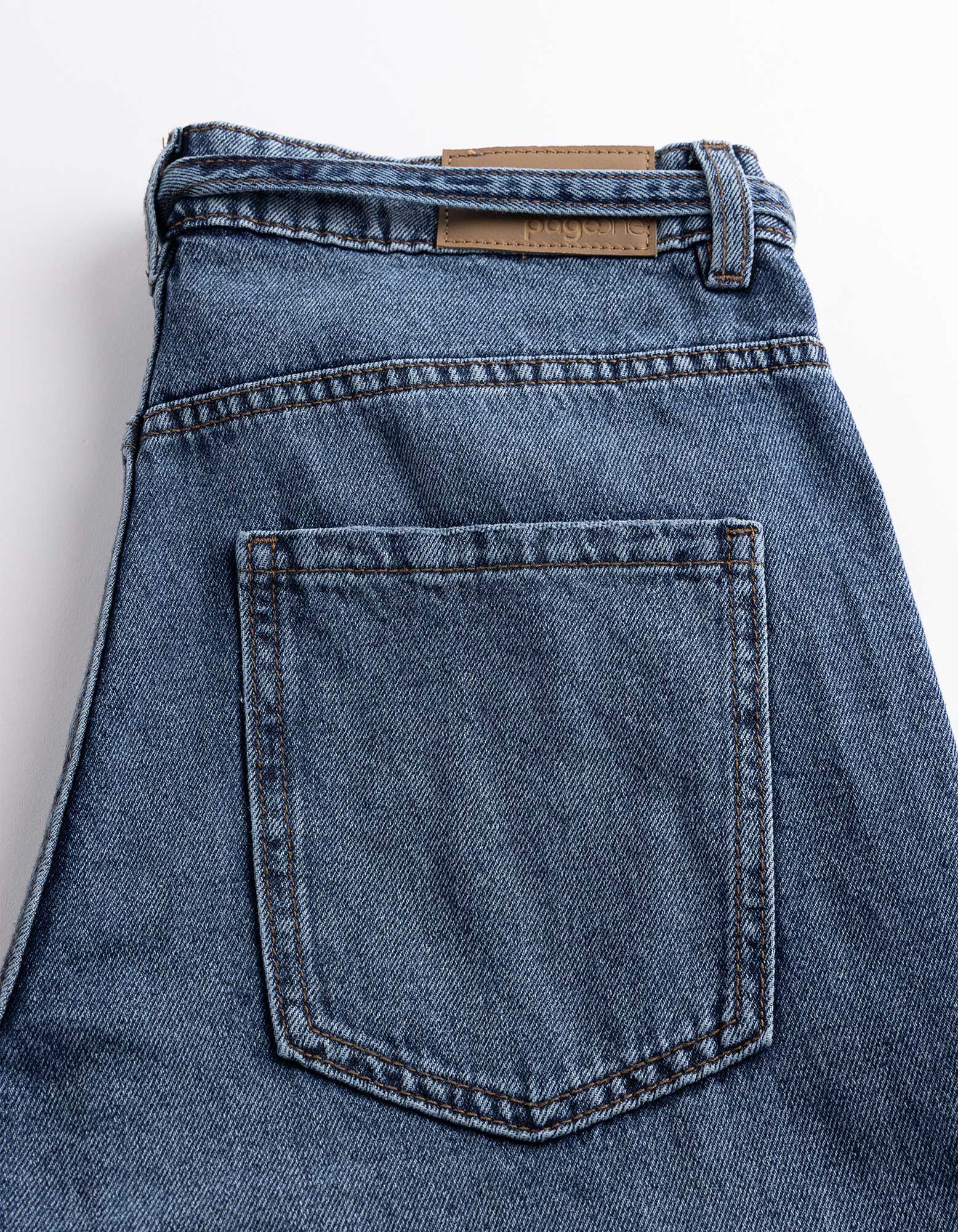 Jeans - Straight Fit - blau