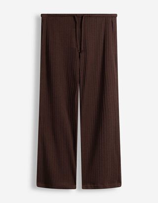 Strickhose - Regular Waist - Dunkelbraun