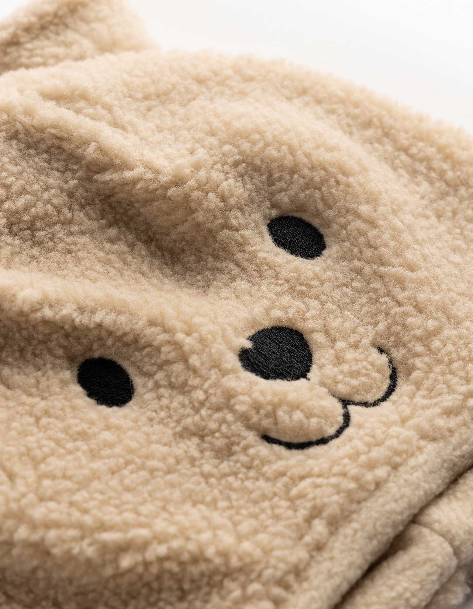 M&uuml;tze - Teddyfell - Beige