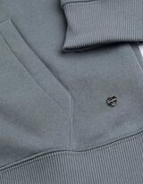 Felpa aperta - Regular Fit - turchese