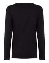 Damen Longsleeve mit Rundhalsausschnitt