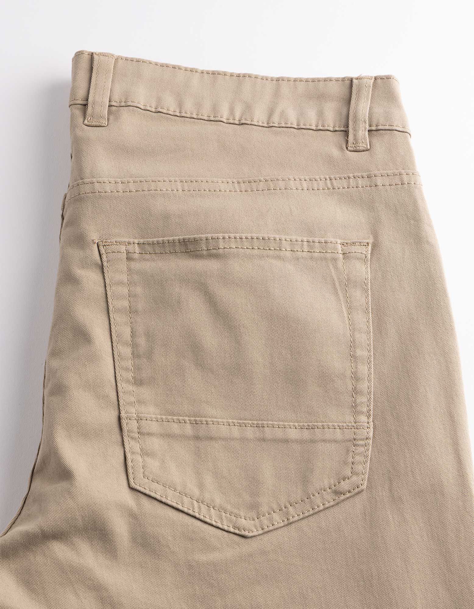 Hose - Straight Fit - Beige