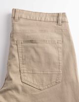 Hose - Straight Fit - Beige