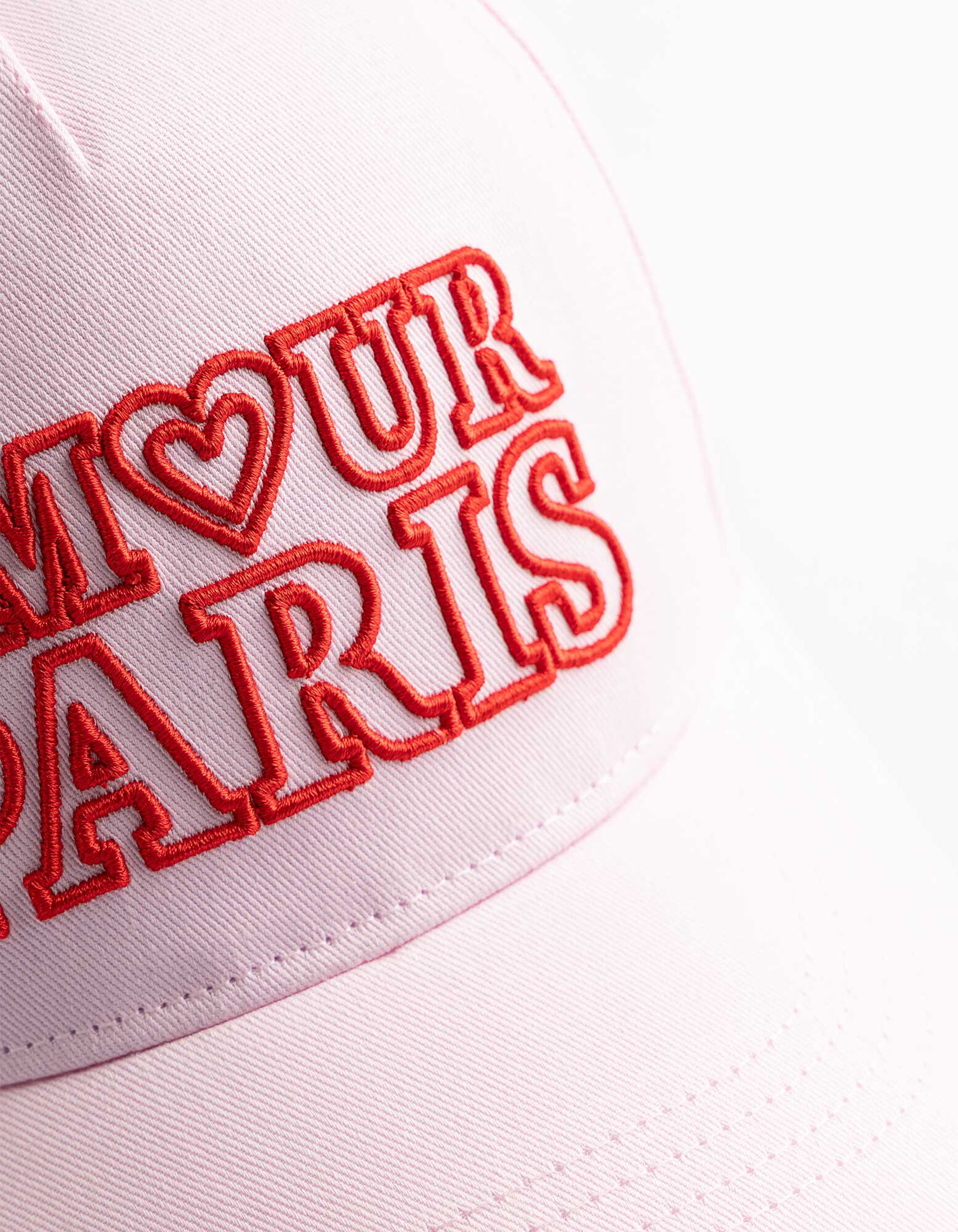 Casquette - Broderies - Rose