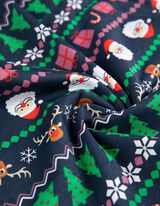 Pyjama Set aus Langarmshirt und Hose  - Christmas - dunkelblau