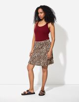 Top - Stretchanteil - dunkelrot