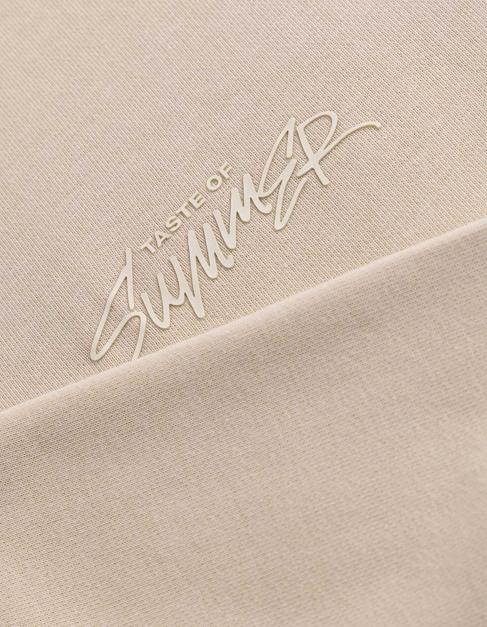 Sweatshirt - Oversized Fit - beige