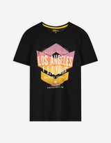 T-shirt - Print - zwart