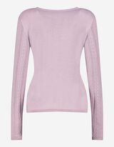 Damen Cardigan - Ajour-Strick