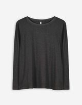 Langarmshirt - Rundhals-Ausschnitt