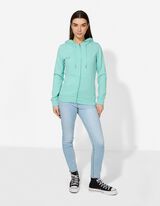 Sweatshirt - Regular Fit - t&uuml;rkis