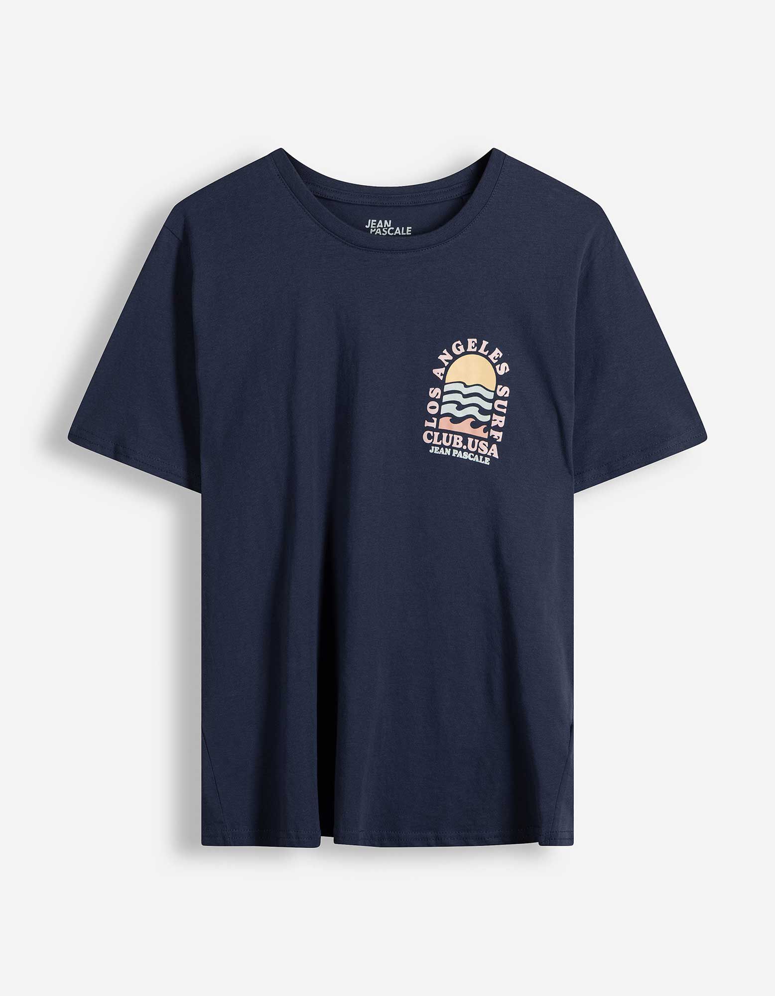 T-Shirt - Print - Petrol