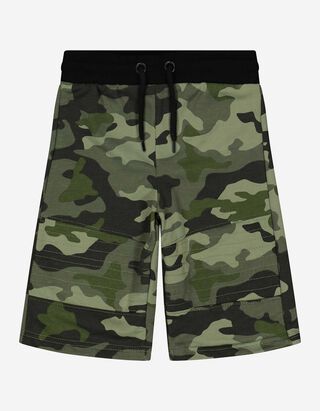 Bermuda  - Ceinture &eacute;lastique - Vert clair