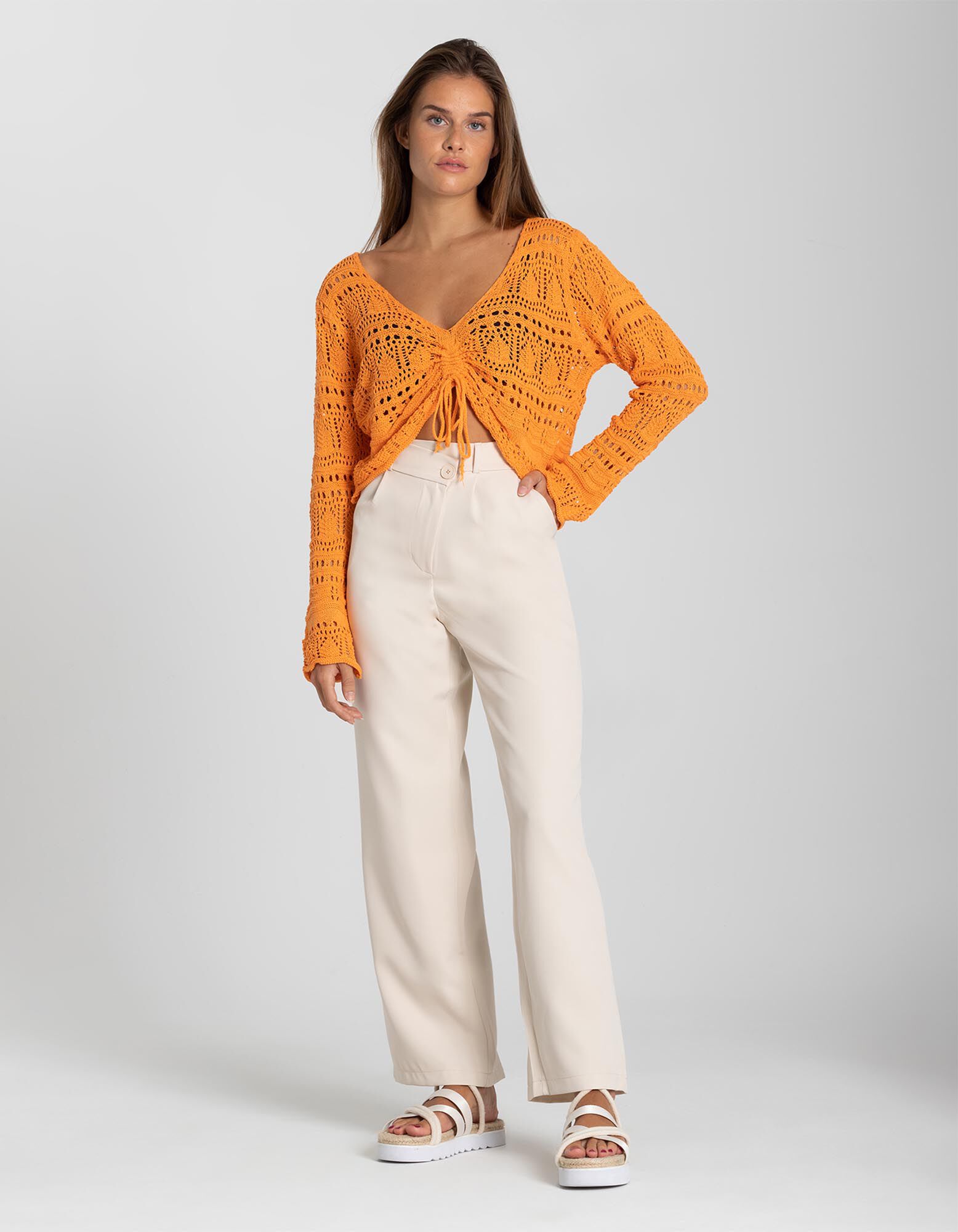 Cardigan - Broderie anglaise