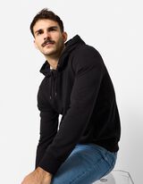 Sweatshirt - Kapuze - Schwarz