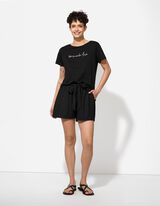 P&oacute;l&oacute; - H&iacute;mz&eacute;sekkel - fekete