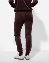 Broek - Fluweel - donkerbruin