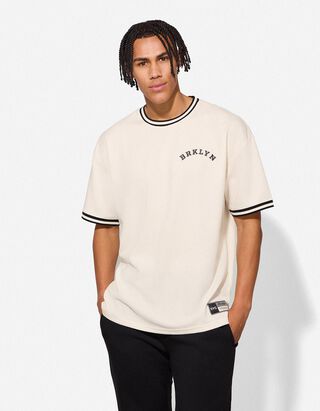 T-Shirt - Mesh - wei&szlig;