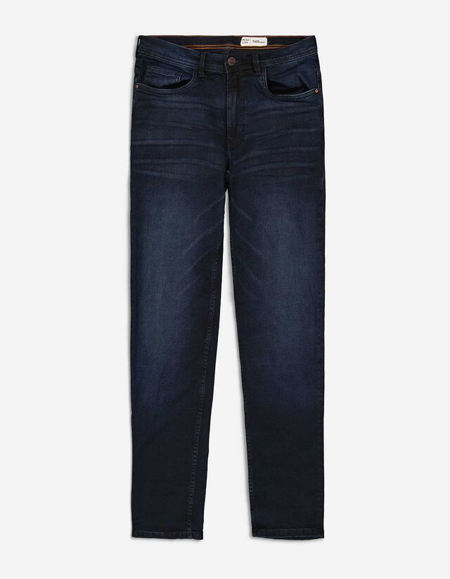 Jeans - Relaxed Fit - Albastru inchis