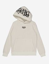 Hoodie - Tekst - wit