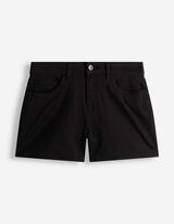 Shorts - Twill - Schwarz