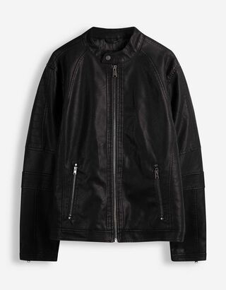 Jacke - PU - Schwarz