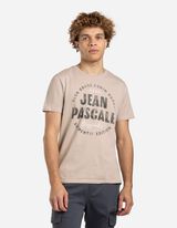 Marškinėliai - Užrašas - smelio spalvos