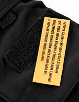 &Scaron;ortai su ki&scaron;enėmis - Antsiuvas - juodas