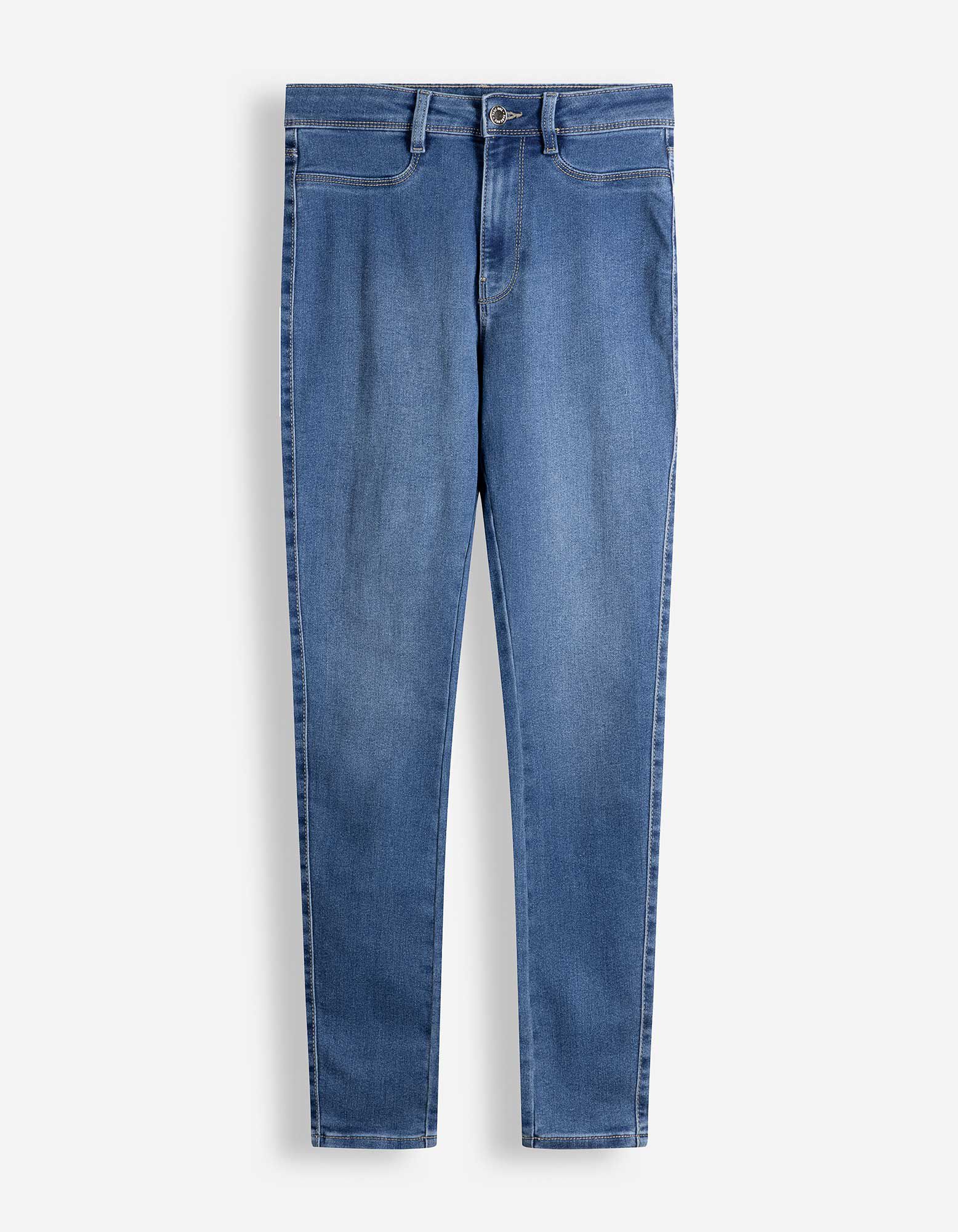 Dž&iacute;ny - Velmi přil&eacute;hav&yacute; střih Skinny Fit - Modra