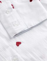 Bluză - Broderie - Alb