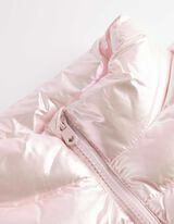 Weste - einfarbig - rosa