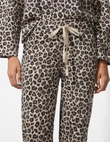 Pizsamaalsó - Párducmintás - bézs