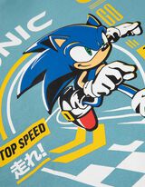 Kapucnis felső - Sonic - vilagoskek