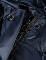 Kurtka przeciwdeszczowa - odporny słup wody - ciemny niebieski