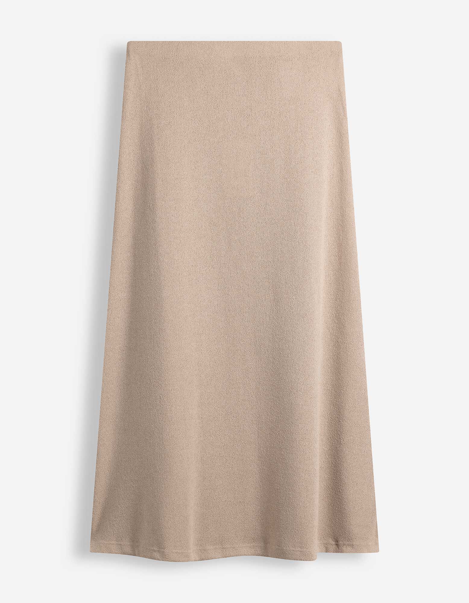 Rok in A-lijn - Viscose - Beige