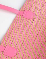 Borsa - Design multicolore - rosa fucsia