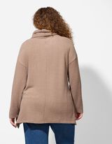 Tričko s dlouhým rukávem - Výšivka - tmave modra