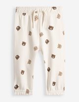 Joggingbroek - Katoen - Off-White