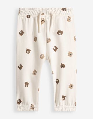 Joggingbroek - Katoen - Off-White