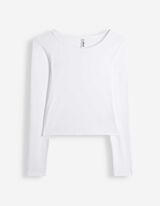 Cropped Shirt - Cropped - Wei&szlig;