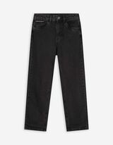 Jeans - Loose Fit - schwarz