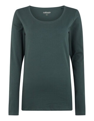 Damen Longsleeve mit Rundhalsausschnitt