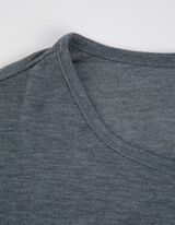 koszulka z długim rękawem - rękawy 3/4 - turkusowy