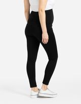 Džinsinės tamprės - Drabužiai nė&scaron;tukėms - juodas